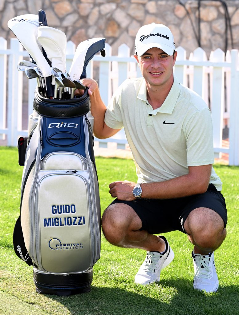 European Tour golfer Guido Migliozzi signs multi-year sponsorship deal with Percival Aviation